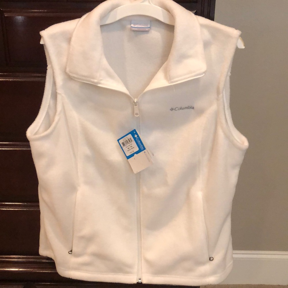 Columbia White Vest